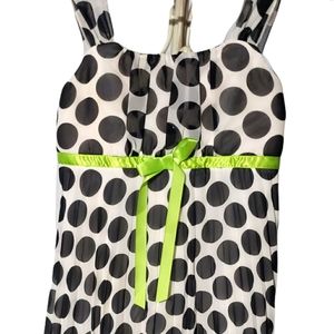 Black and white dress